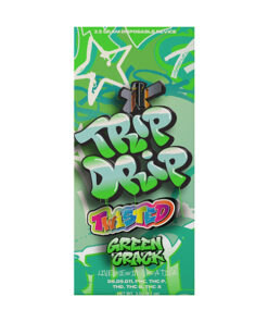 TRIP DRIP 8×3 Disposable | TRIP DRIP TWISTED DISPOSABLE VAPE 3.5G GREEN CRACK