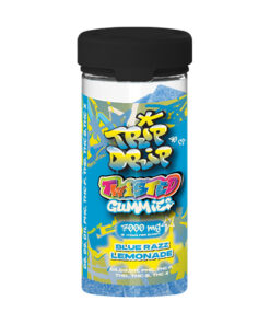 Trip Drip Twisted Gummies Blue Razz Lemonade | 7000mg