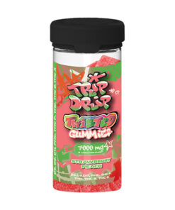 Trip Drip Twisted Gummies Strawberry Peach | 7000mg