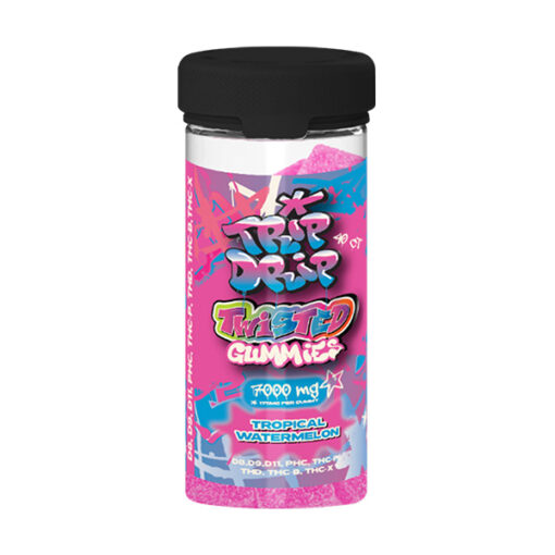 Trip Drip Twisted Gummies Tropical watermelon | 7000mg