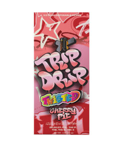 TRIP DRIP 8×3 Disposable | TRIP DRIP TWISTED DISPOSABLE VAPE 3.5G Cherry Pie