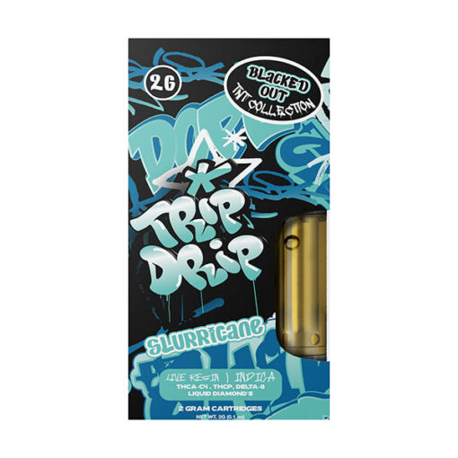 Trip Drip Blacked out TNT Collection Slurricane Cartridges | 2g