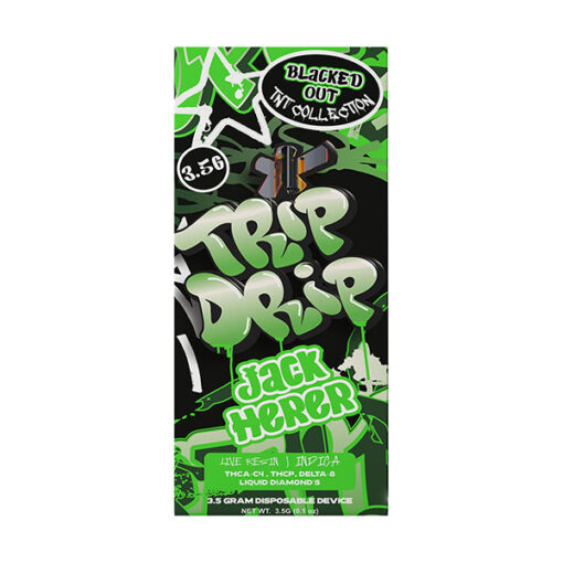 Trip Drip Blacked out TNT Collection Disposable Jake Herer | 3.5g