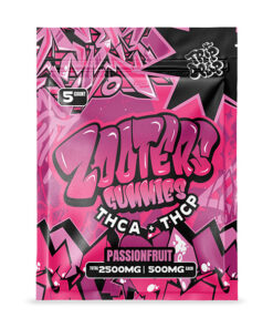 Trip Drip Zooters THCA + THCP Gummies Passionfruit (5ct) 2500mg