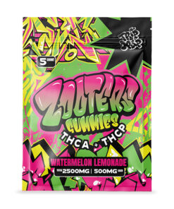 Trip Drip Zooters THCA + THCP Gummies watermelon lemonade (5ct) 2500mg